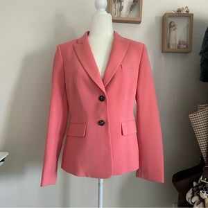Donna Karan Blazer in Pink Women’s Size 6 Business Suit Jacket Feminine Buttoned